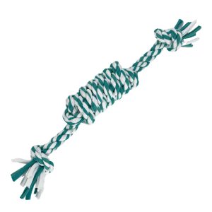 HugglePets Recycled T-Shirt Log Tugger Dog Toy