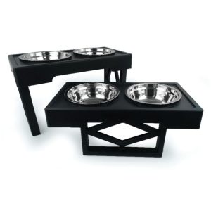HugglePets Adjustable Pet Dog Double Diner