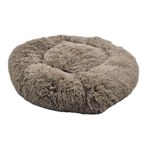 HugglePets Anti-Anxiety Donut Dog Bed - Oatmeal - Medium, HugglePets