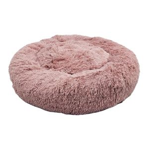 HugglePets Anti-Anxiety Donut Dog Bed - Pink - Medium, HugglePets