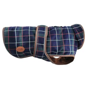 HugglePets Legacy Tartan Dog Coat - Large, Legacy