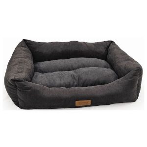 HugglePets Dog Lounger - Charcoal - Small, HugglePets
