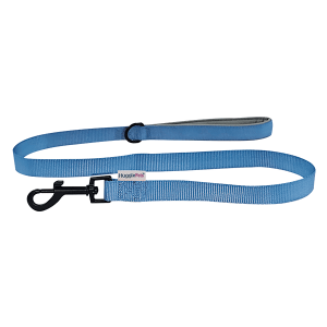 HugglePets Padded Nylon Dog Lead - Blue, HugglePets
