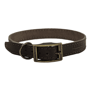 HugglePets Legacy Leather Dog Collar