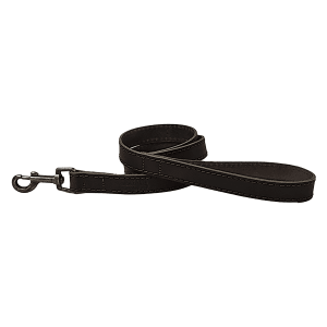 HugglePets Legacy Leather Dog Lead - Chocolate, Legacy