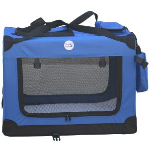 HugglePets Fabric Crate Foldable Pet Carrier