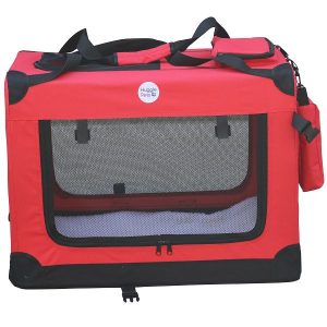 HugglePets Fabric Crate Foldable Pet Carrier