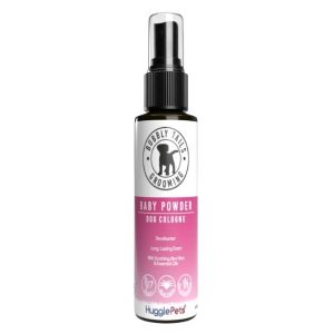 HugglePets Bubbly Tails Dog Cologne - Baby Powder, Bubbly Tails