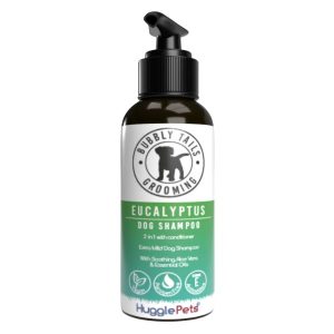 HugglePets Bubbly Tails Dog Shampoo - Eucalyptus, Bubbly Tails