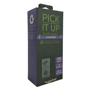 HugglePets Pick It Up Lavender Dog Poop Bags - 21 Rolls (315pk), Pick it Up