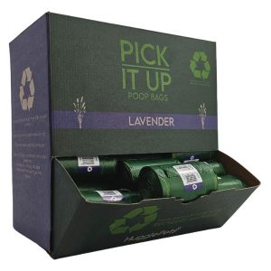 HugglePets Pick It Up Lavender Dog Poop Bags - 54 Rolls (810pk), Pick it Up