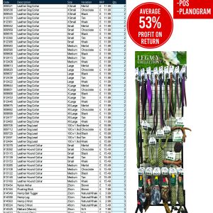 HPDS-3314 - HugglePets Legacy Collars, Leads & Toys Stand Deal