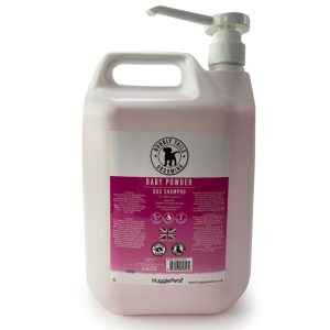 HugglePets Bubbly Tails Baby Powder Soothing Dog Shampoo & Conditioner 5L