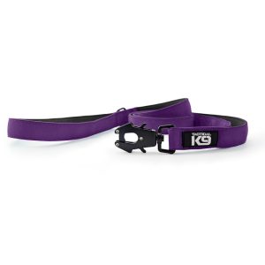 HugglePets Tactical K9 Endurance Dog Lead - Purple, Tactical K9
