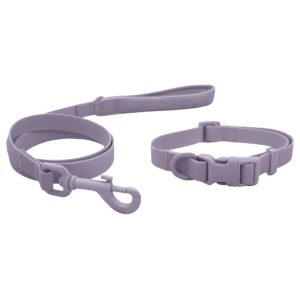 Skye & Murphy All Weather Snappy Collar & Lead Set - Lavender