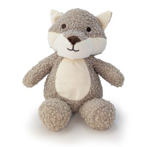 HugglePets Tiny Tails Fox Freddie Squeaky Puppy Toy